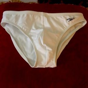 Mens White Speedo Original Brand